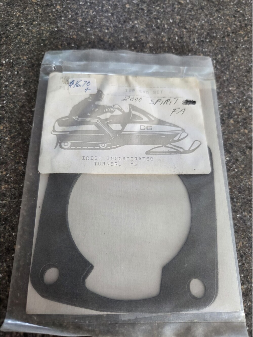 NOS WINDEROSA TOP END GASKET SET 712057 ARCTIC CAT 275 FA, 2000, 1976-1980+